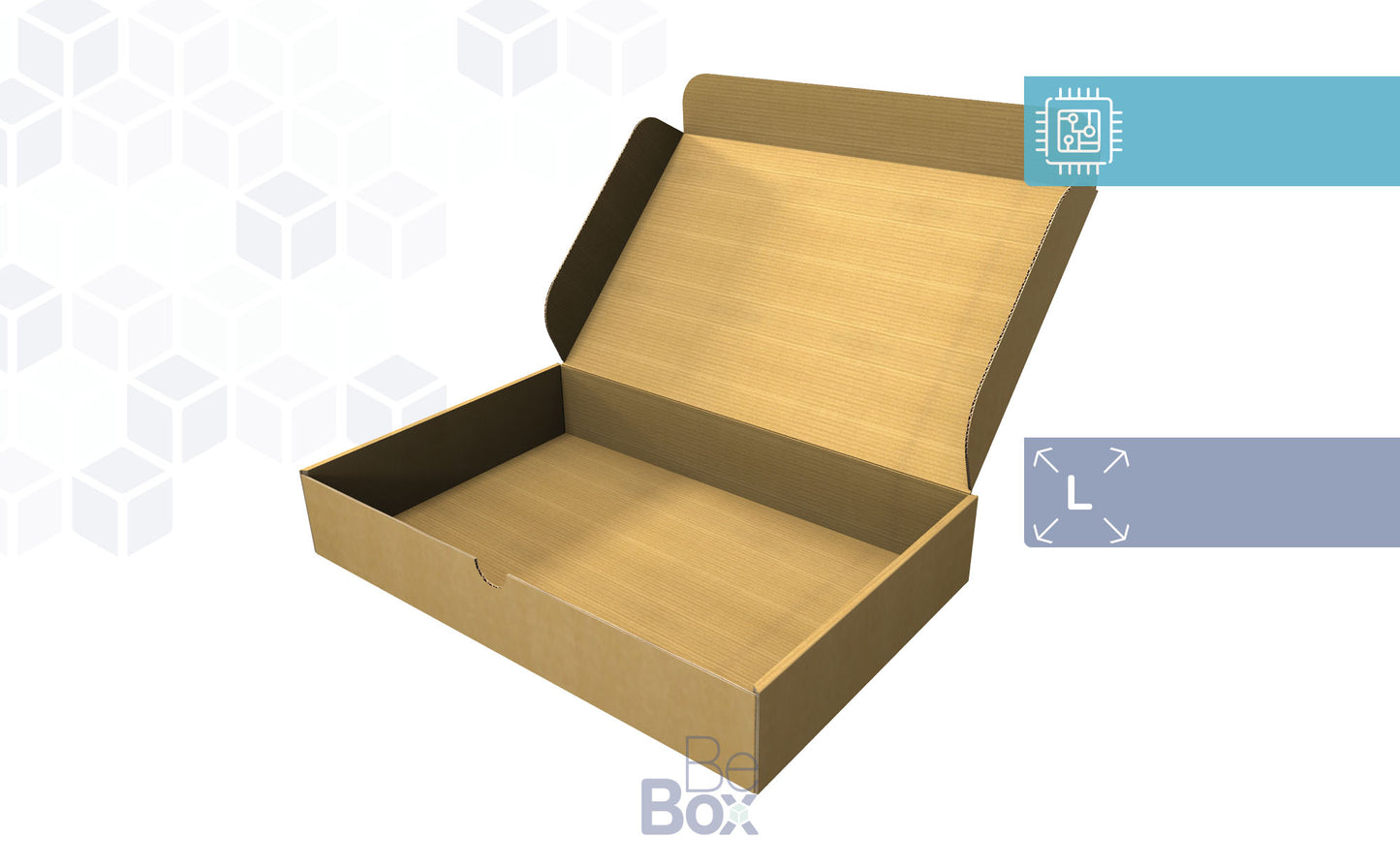 385x245x60 Caja troquelada personalizable
