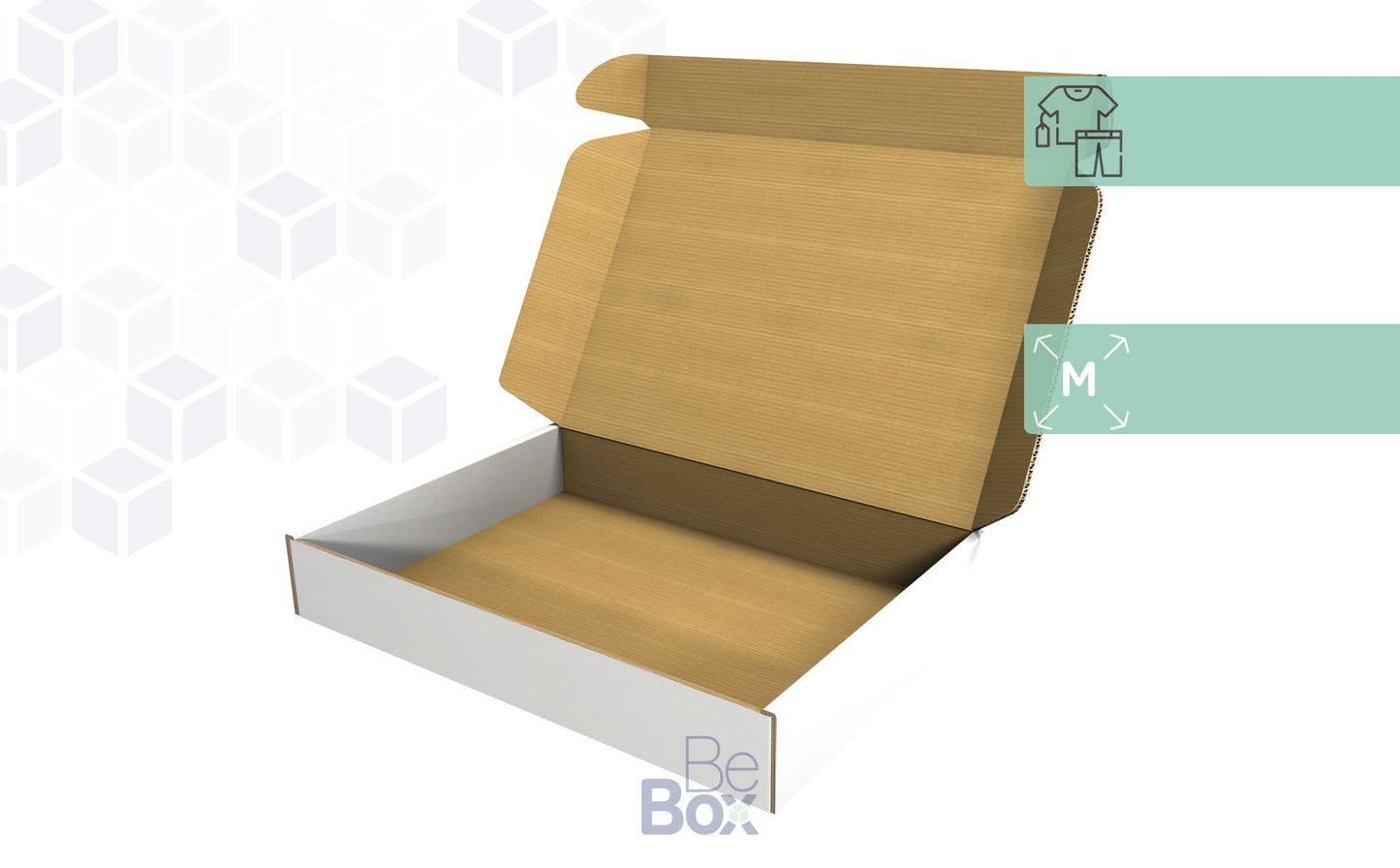 Caja Personalizable para Ropa, textil, accesorios, complementos... - 300x220x55