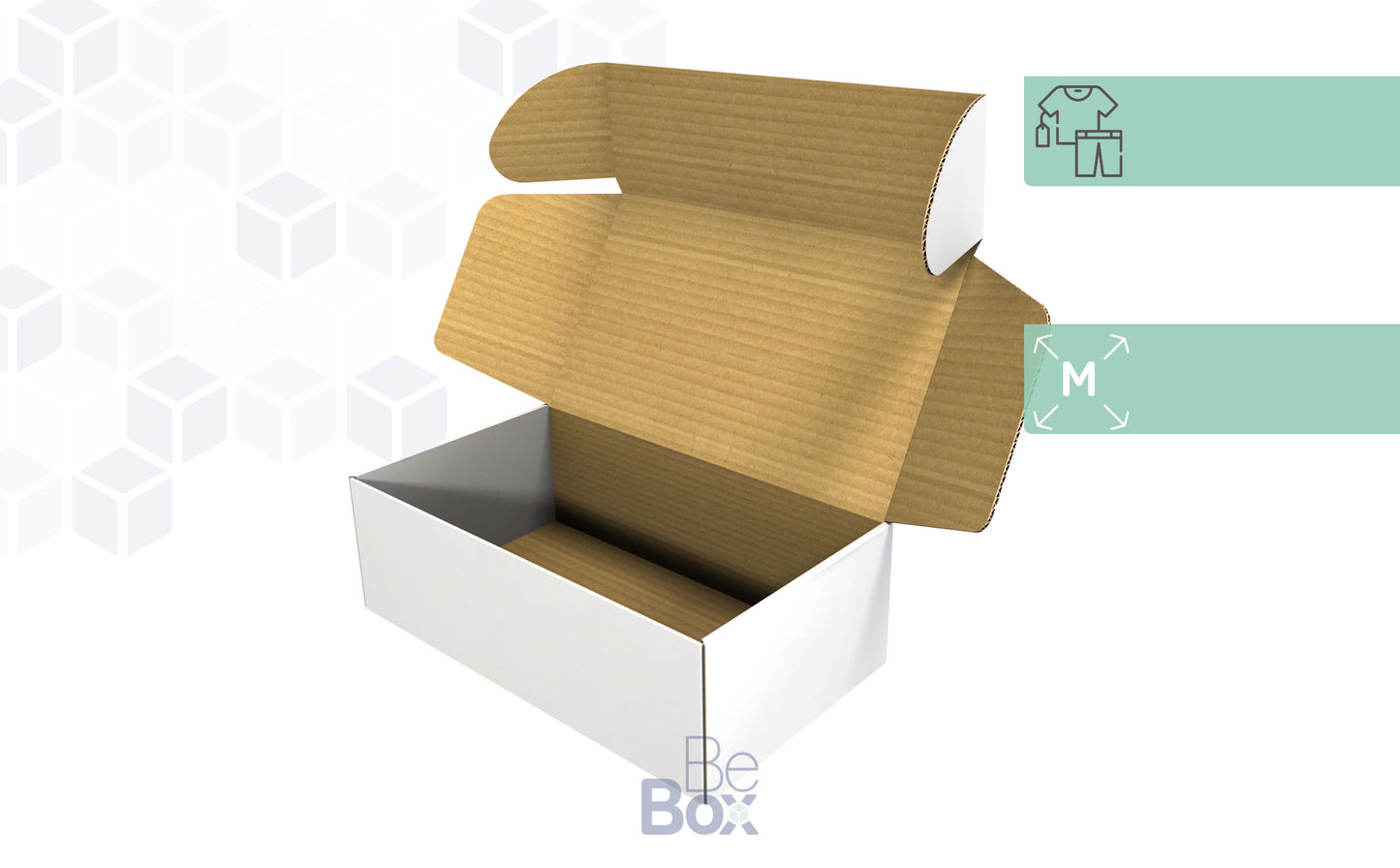 Caja Personalizable para Ropa, Accesorios, Complementos... - 250x140x80