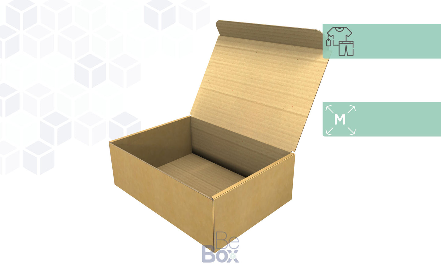 245x170x80 Caja Personalizable para Ropa