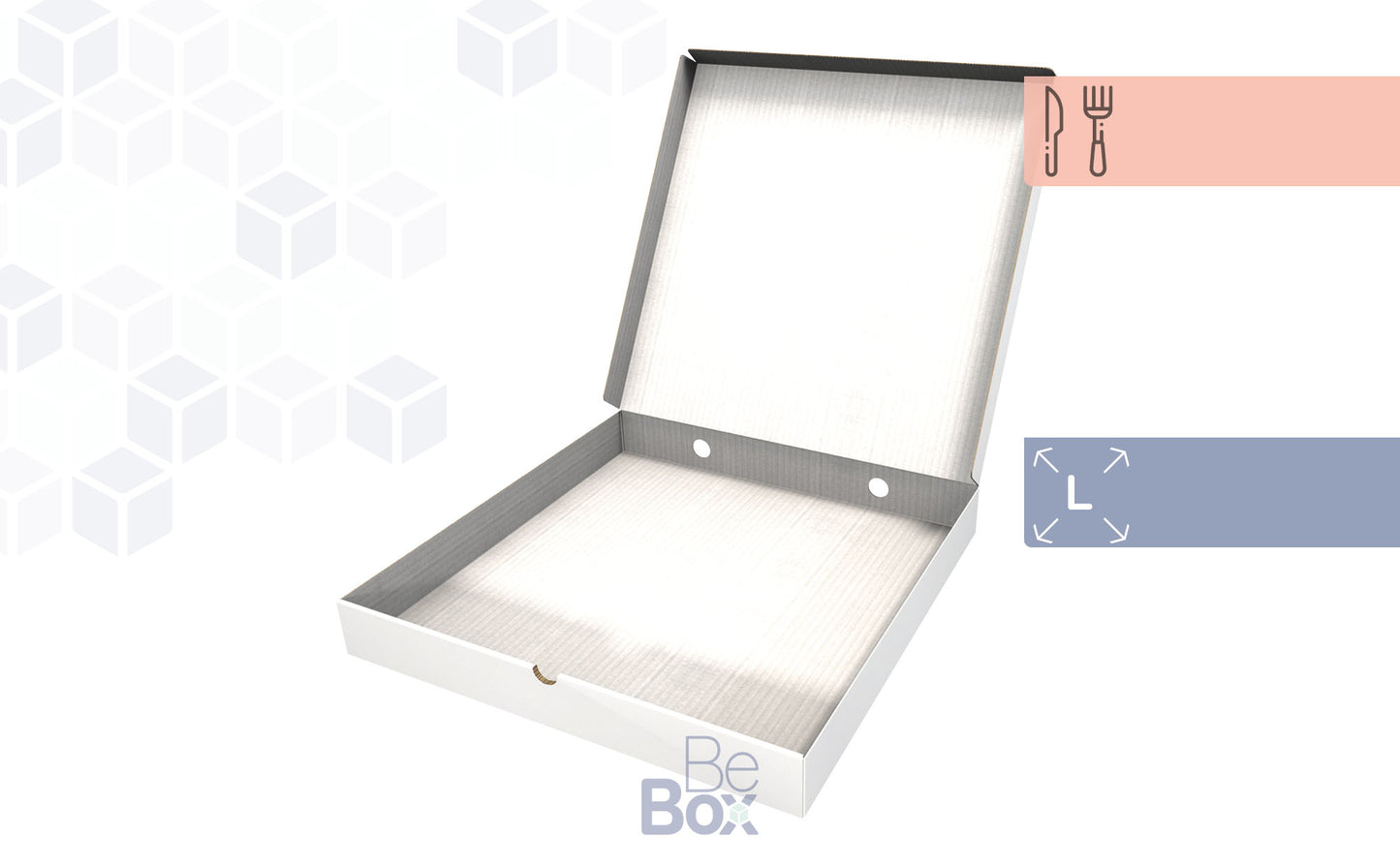 Caja Personalizable para Comida - 330x330x35