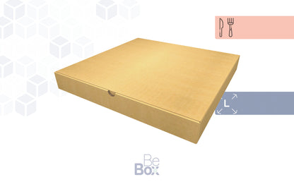 Caja Personalizable para Comida - 330x330x35