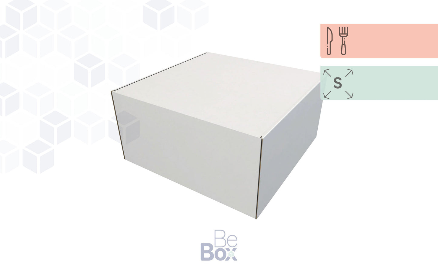 Caja Personalizable para Alimentación - 200x200x100