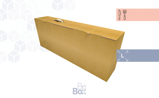 850x140x320 Caja Personalizable para Alimenación - Especial Jamón / Paletilla