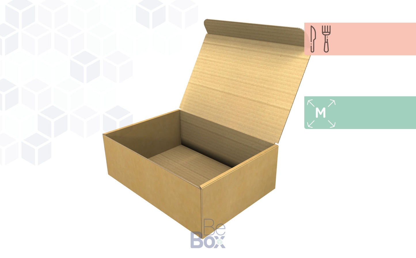 Caja Personalizable para Comida - 245x170x80