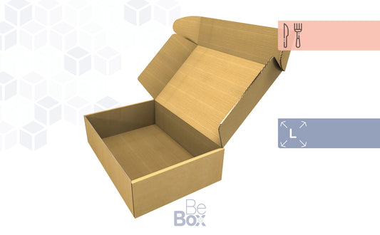 350x250x100 Caja Personalizable para Alimentación