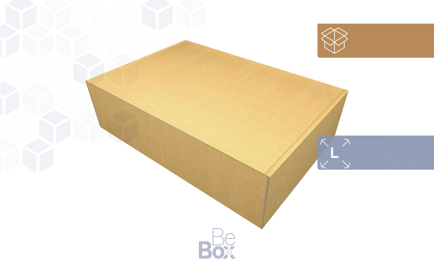 350x250x100 Caja Troquelada especial e-Commerce