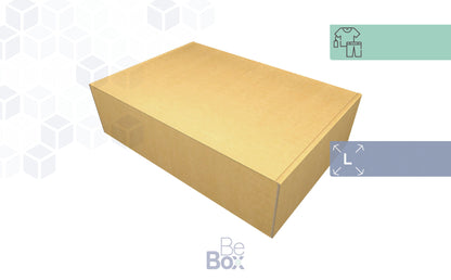 Caja Personalizable para Ropa, textil, complementos... - 350x250x100