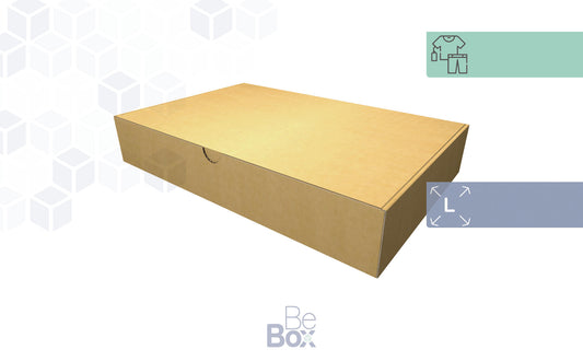 Caja Personalizable para Ropa, textil, complementos - 385x245x60